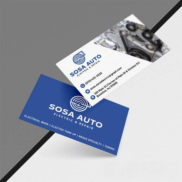 Sosa Auto Business Cards